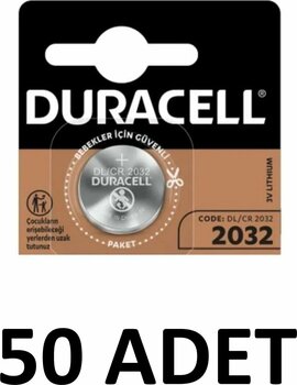 Duracell 50 Adet Özel 2032 Lityum Düğme Pil 3v, (cr2032)