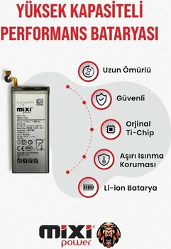 Samsung Galaxy Note 8 Uyumlu Tam Kapasite Batarya