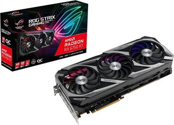 Asus Rx 6750 Xt Rog Strix Oc Edition Rog-Strıx-Rx6750xt-O12g-Gamıng 192 Bit Gddr6 12 Gb Ekran Kartı Teşhir Outlet Vitrin