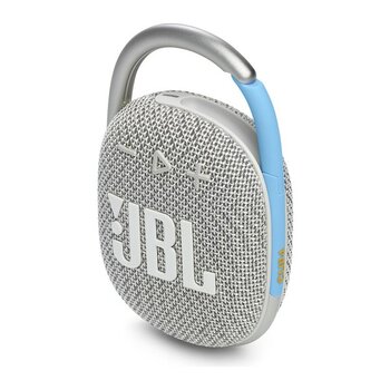 JBL Clip4, Ekolojik Bluetooth Hoparlör, IP67, Beyaz
