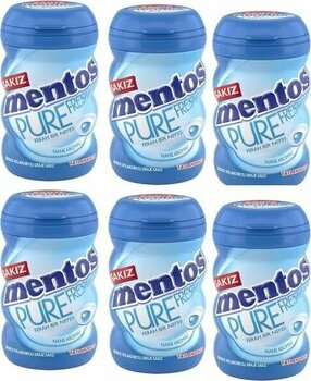 Mentos Pure Fresh Sakız Nane 90 Gr 6 Adet