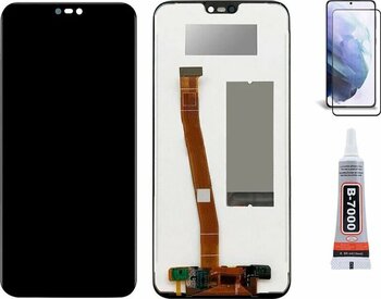 Huawei P20 Lite Uyumlu Ekran Lcd Dokunmatik B7000 15ml Yapıştırıcı Ve Kırılmaz Cam İle Beraber Yc Standart