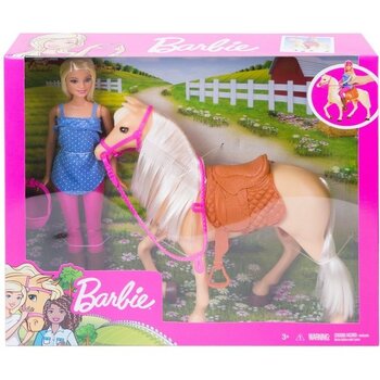 Barbie FXH13 Barbie ve Güzel Atı Oyun Seti