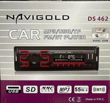 Navigold Ds 462 Usb Bluetooth 4x55 Watt Oto Teyp