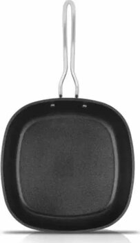 Schafer Gastronomie Master Granit 24 cm Kare Tava Siyah