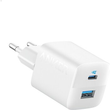 Anker 323 33W USB-C + USB-A Hızlı Şarj Cihazı -(USB-C PD 20W + USB-A 12W) iPhone & Android ile Uyumlu Type-C Hızlı Şarj Adaptörü - A2331 - Beyaz (A...