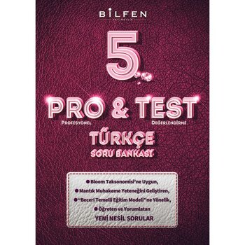 Bilfen Yayınları 5. Sınıf Pro&Test 6'lı Soru Bankası Seti
