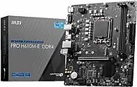 MSI Pro H610M-E Intel H610 DDR4 Anakart