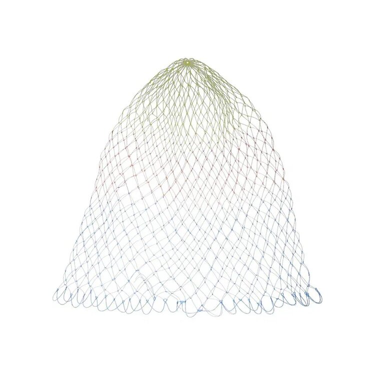 Homyl Renkli Naylon Katlanır 50 cm Balıkçılık İniş Ağı