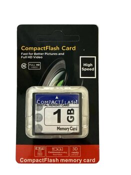 Mettzchrom 1gb Compact Flash Hafıza Kartı Cf Kart 1 Gb Cf Hafıza Kartı