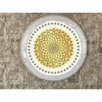 Umut Gergi Tavan  hazır Gergi Tavan Ledli Dekorasyon 135 cm HGT126 - 135 x 135 cm - Renkli