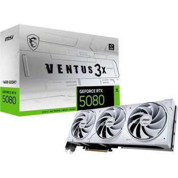 MSI Msı Geforce RTX5080 16G Ventus 3x Oc Whıte 256BIT 1xhdmı 3xdp Ekran Kartı