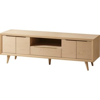 Naze Mobilya 180'LİK Retro Plazma Ham  Ahşap