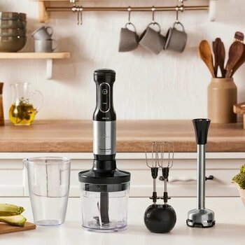 Karaca Mastermaid Prosteel Siyah-Inox 1500 W Blender Seti
