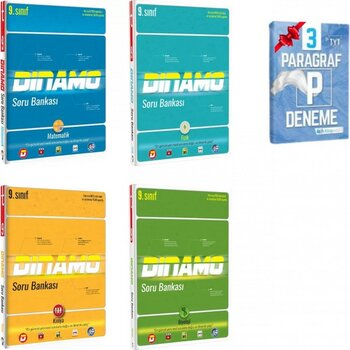 Tonguç Akademi Tonguç Yayınları 9. Sınıf Dinamo Sayısal Soru Bankası Seti