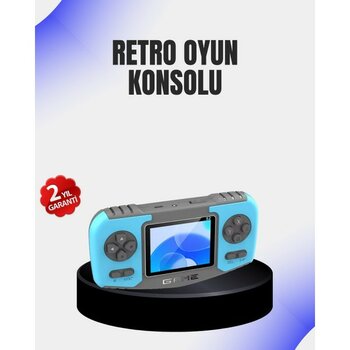 Venüs Shopping Taşınabilir El Oyun Konsolu Çocuk Gelişimine Uygun Oyun Cihazı - 1. Kol Oyun Konsolu - Renkli