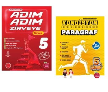 Newton Yayınları 5.Sınıf Adım Adım Zirveye Türkçe + Paragraf Deneme