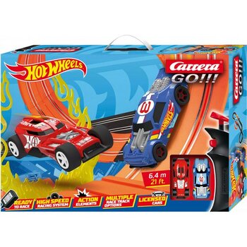 Carrera Go Hot Wheels 6.2 M 62553 - Renkli