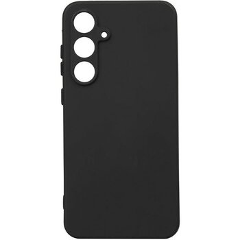 Galaxy S24 Fe Kılıf Ata Biye Silikon-Siyah-Siyah - Siyah