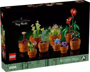 10329 Lego Botanical Collection - Minik Bitkiler 753 parça +18 yaş Kız Erkek Çocuk Oyuncak Eğitici O