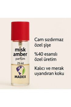 CFFM MİSK AMBER EXTRAİT PARFÜM 25ML KALICI ÖZEL KOKU