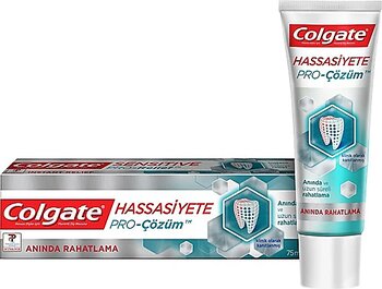 Colgate Hassasiyete Pro-Çözüm Anında Rahatlama 75 ml Florürlü Diş Macunu