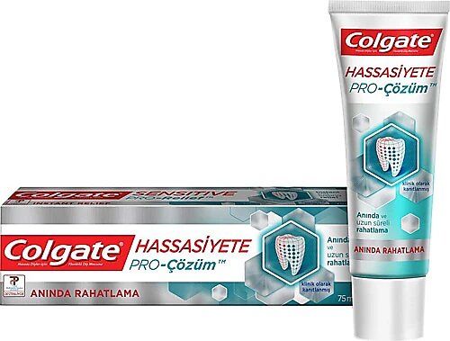 Colgate Hassasiyete Pro-Çözüm Anında Rahatlama 75 ml Florürlü Diş Macunu