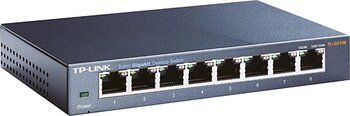 TP-Link TL-SG108 8 Port 10/100/1000 Mbps Gigabit Switch