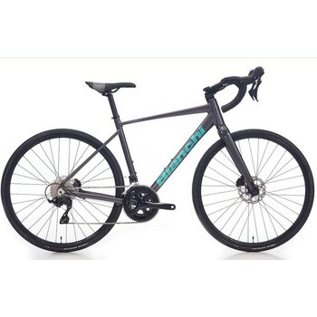 Bianchi Nirone 7 Disk 2X12 Yol - Yarış Bisikleti 54 cm - Gri