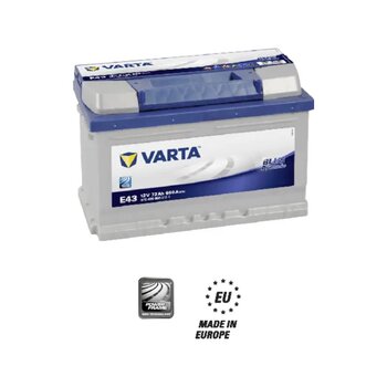 Varta 12v 72 Ah 680a (en) Alçak Tip Üretim Yılı : Q1-2022 / 380558532