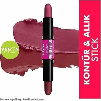 NYX Professional Makeup Wonder Stick Çift Taraflı Krem Allık