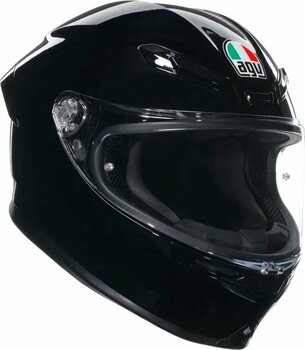 AGV K6 S Black Mono Kapalı Kask