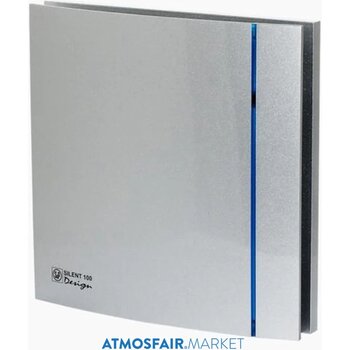 Silent - 200 Crz Silver Design 125 'lik Banyo Wc Fanı