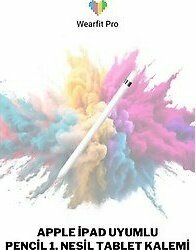 Wearfitpro Apple İpad Uyumlu Pencil 1.Nesil Tablet Kalemi