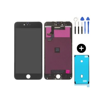 Apple Uyumlu Iphone 6g Plus A Kalite Lcd Ekran Dokunmatik Siyah + Montaj Seti Çok Renkli