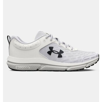 Under Armour Charged Assert 10 Erkek Beyaz Koşu Ayakkabısı 3026175-104 - 44,5 - Beyaz-104