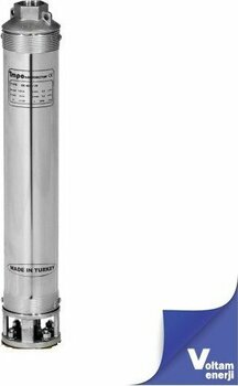 Impo 4 Inç Sk 409/14  Technoplast Başlıklı 3 Hp Tek Dalgıç Pompa