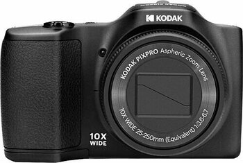 Kodak Pixpro FZ102 Friendly Zoom 16 MP Siyah Fotoğraf Makinesi