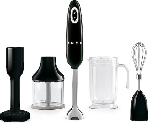 Smeg HBF22BLEU 700 W Siyah Blender Seti