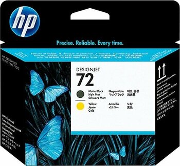 HP 72 C9384AE Siyah ve Sarı Baskı Kafası