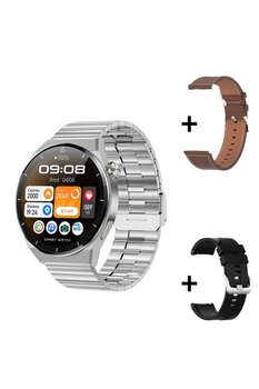 teknotrust Siyah Watch 3 Max Wear Akıllı Saat Iphone Ve Android Tüm Telefonlara Uyumlu Smartwatch Android 46 m