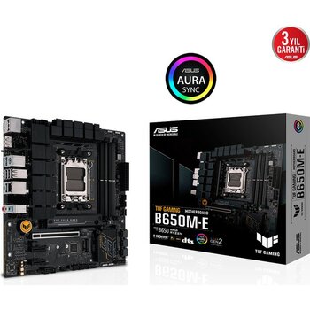 Asus Tuf Gamıng B650M-E 4xddr4 2x Dp/hdmı 2xm.2 Am5 Anakart