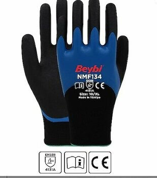 Beybi NMF134 Nitril Örgü 144 Çift İş Eldiveni