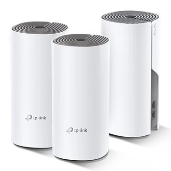TP-Link Deco E4(3-pack) Ac1200 Tüm Evi Kapsayan 3'lü Mesh WiFi Sistemi (teshır)