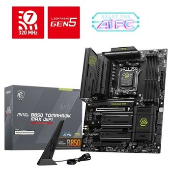 Verto Msı Mag B850 Tomahawk Wıfı Ddr5 8200MHZ 1xhdmı 4xm.2 Atx Am5 (Amd Am5 9000/8000/7000 Serileri Ile Uyumlu)