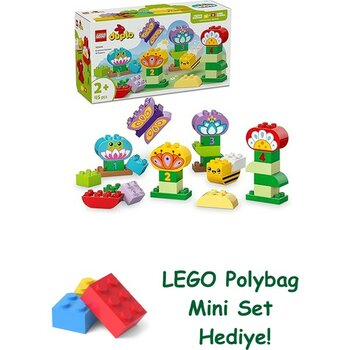 LEGO Duplo Town Yaratıcı Bahçe ve Çiçekler 10444 + Polybag