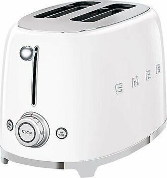 Smeg TSF01WHEU 950 W Beyaz Ekmek Kızartma Makinesi