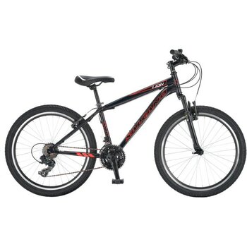 Salcano Lion 24 Jant Çocuk Bisikleti (135-155 cm Boy) - Siyah - Kırımız - Beyaz