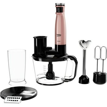 Beko Güçlü 1500W Rhb 5050 B Blender Seti ile Pratik ve Şık Mutfak Hazırlıkları - Ahşap