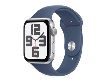 Apple Watch Se Gps 44 Mm Alüminyum Kasa Ve Spor Kordon - S/M 2024 Gümüş
